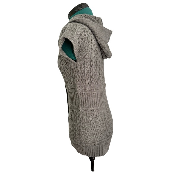 Fossil Hooded Cardigan Drop Waist - Picture 4 of 7